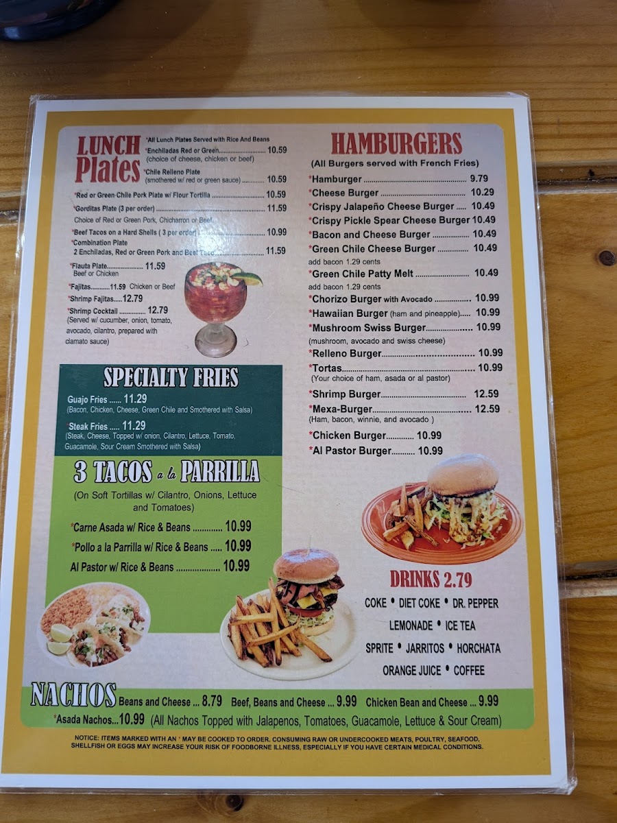 El Jacalito Restaurant Menu - Image 3